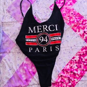 Black One Piece swimsuit ✨